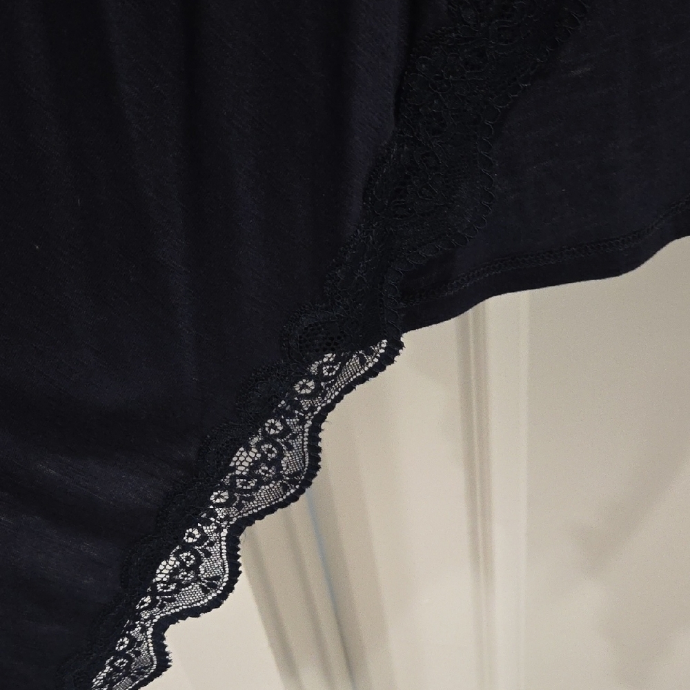 Lane Bryant NAVY Draped Women's Cardigan - Picture 3 of 3